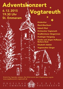 Adventskonzert Vogtareuth 2015