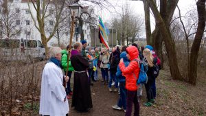 Firmwallfahrt 2016: Empfang durch Pater Andreas