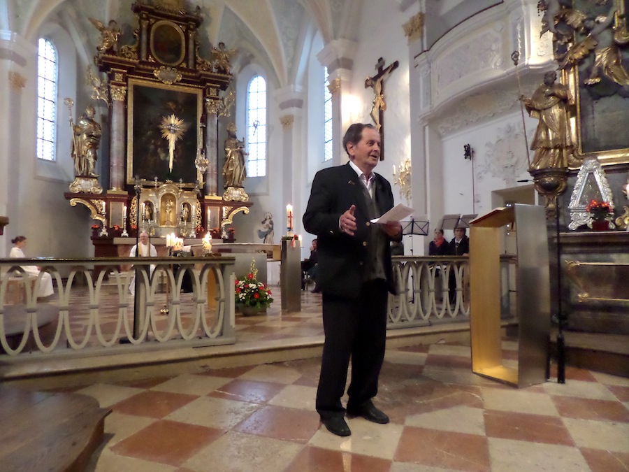 Ökumenische Pfingstvesper in St. Emmeram, Vogtareuth, am 23.5.2015