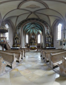 St. Vitus, Zaisering (innen)