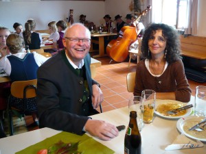 Pfarrfest Vogtareuth 2015: Pfarrer Guido Seidenberger und Doris Heinl