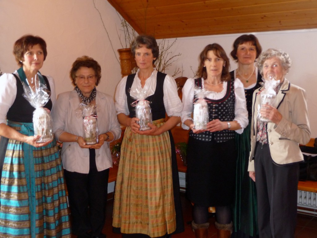 90 Jahre Frauengemeinschaft Vogtareuth: Ehrung für 30 Jahre Mitgliedschaft