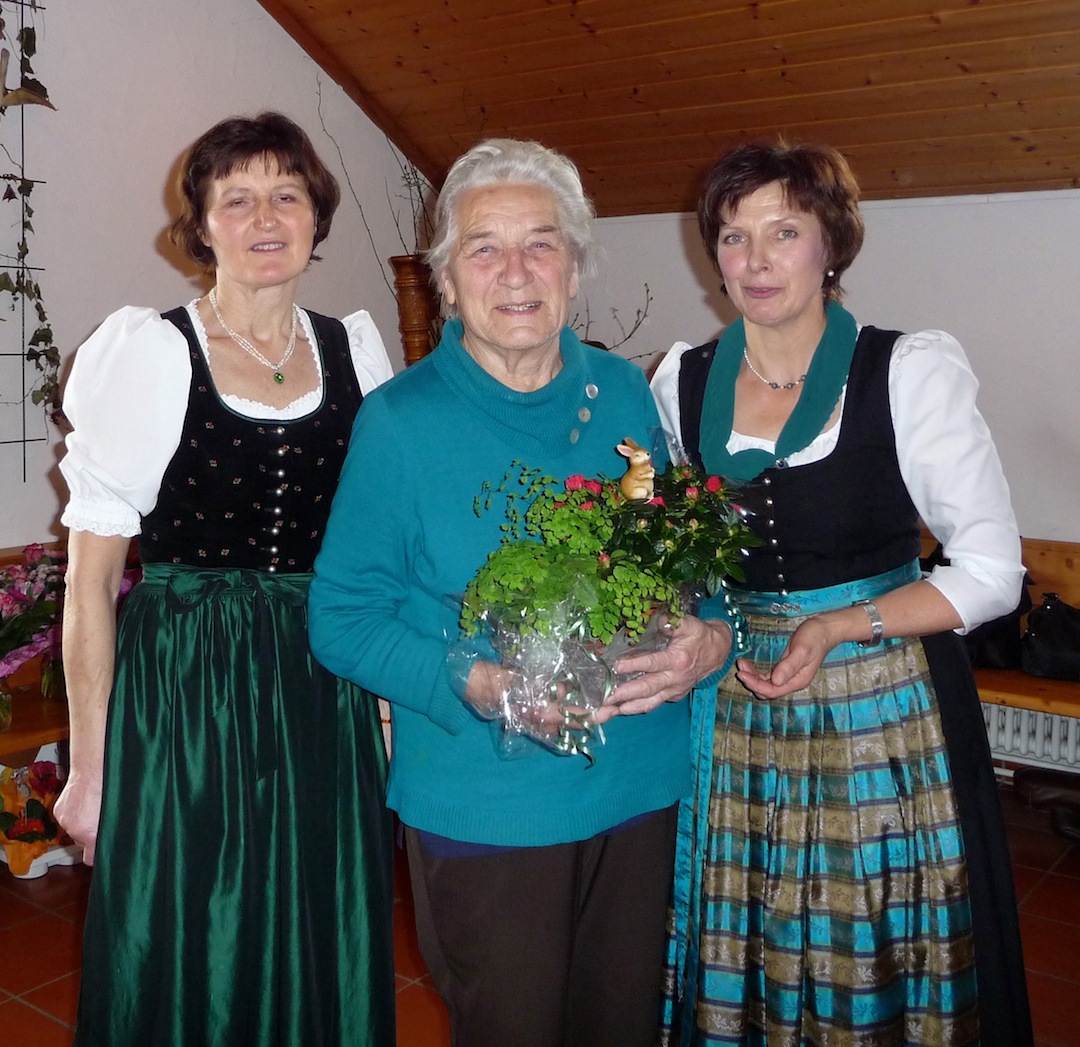 90 Jahre Frauengemeinschaft Vogtareuth: Maria Landinger