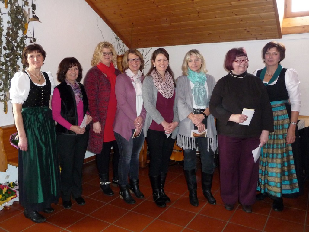 90 Jahre Frauengemeinschaft Vogtareuth: Neu aufgenommene Mitglieder