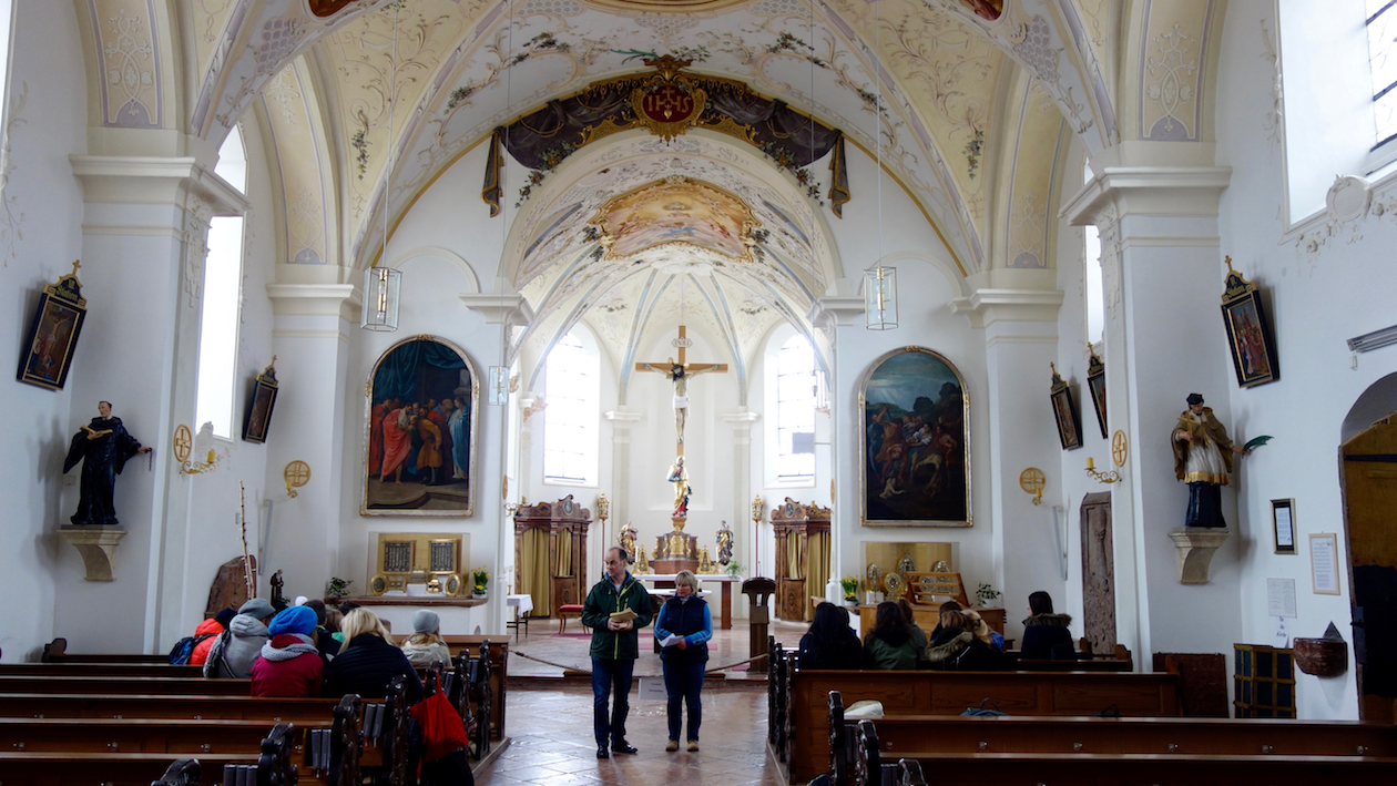 Firmwallfahrt 2016: Beginn in der Kirche in Heiligenstatt
