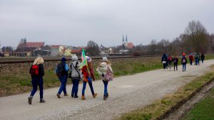 Firmwallfahrt 2016: Erste Fußwallfahrt 2016 auf Altötting