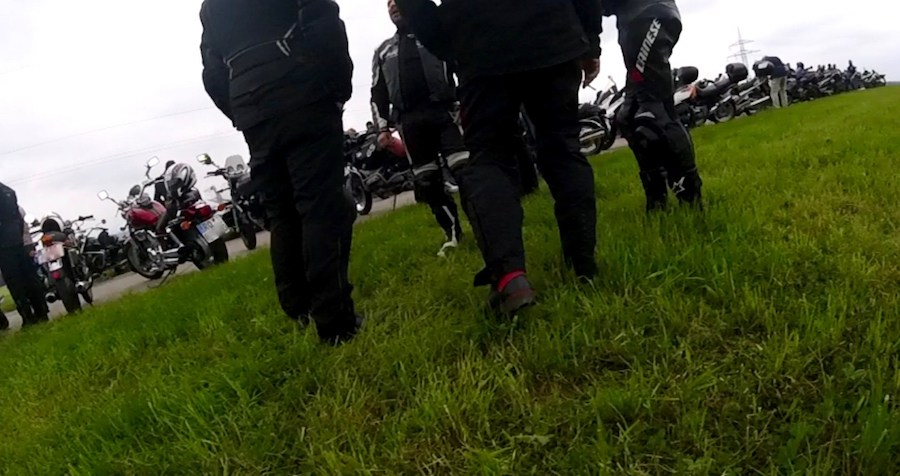 Motorradweihe am Eglhamer Kreuz 2016