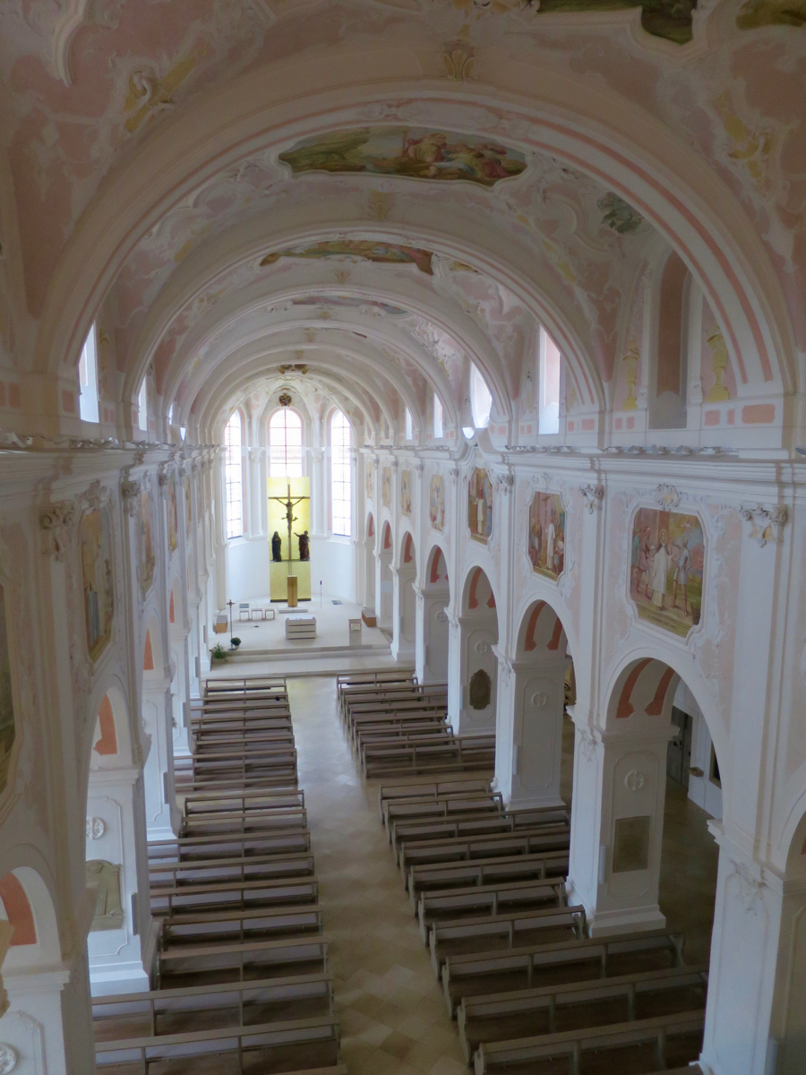 Kirchenchor-Ausflug 2016: Kloster- und Pfarrkirche Johannes der Täufer, Rebdorf