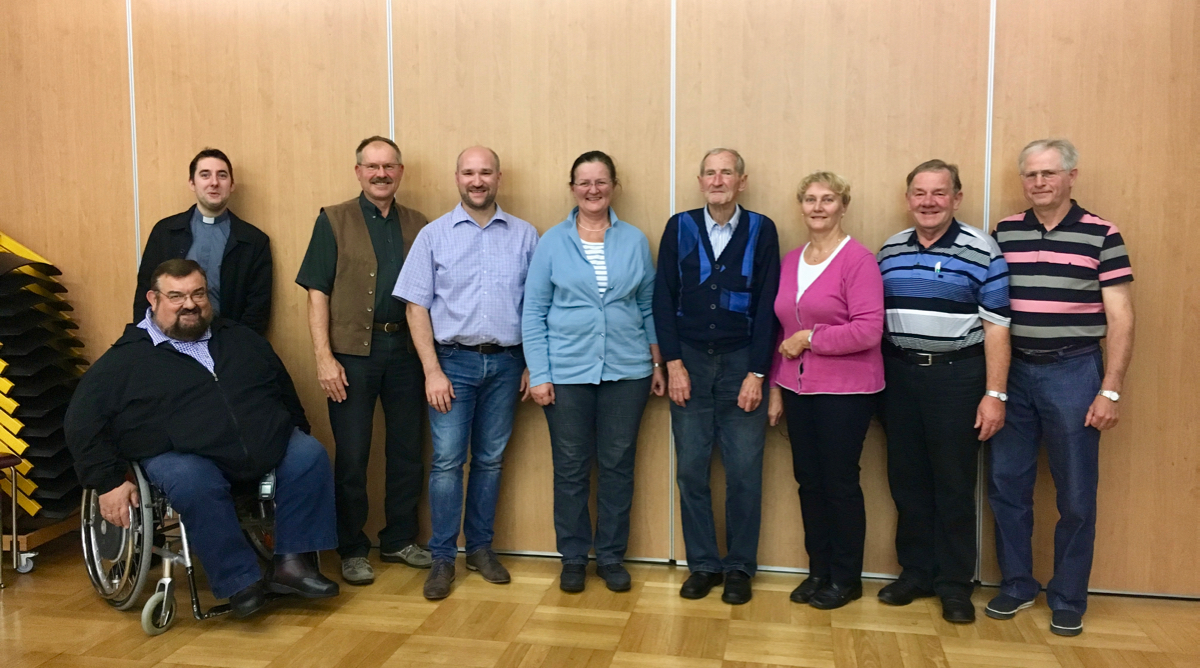 Vorstand des Orgelbauvereins Prutting 2017