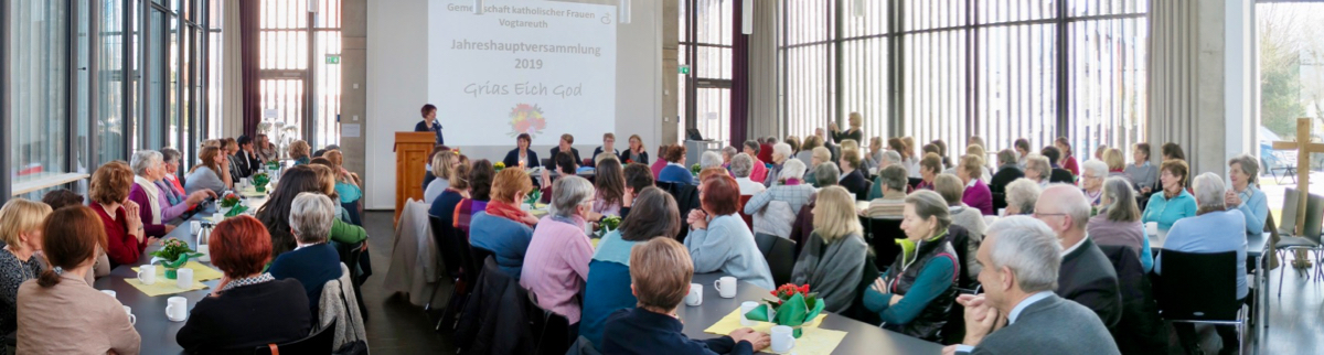 Jahreshauptversammlung der Gemeinschaft katholischer Frauen Vogtareuth, 27.01.2019