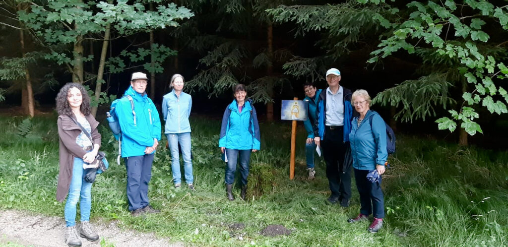 Bibelwanderung in Eggstätt am 8.7.2021