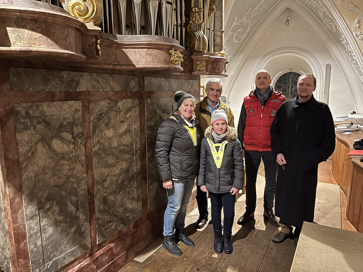 1. Orgelsegnung in St. Emmeram, Vogtareuth, am 20.12.2022 (Bild: Astrid Mayer)