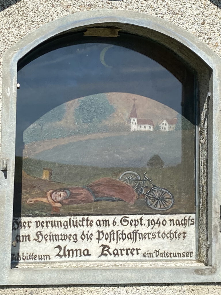 Das Karrer-Marterl nach der Reinigung.