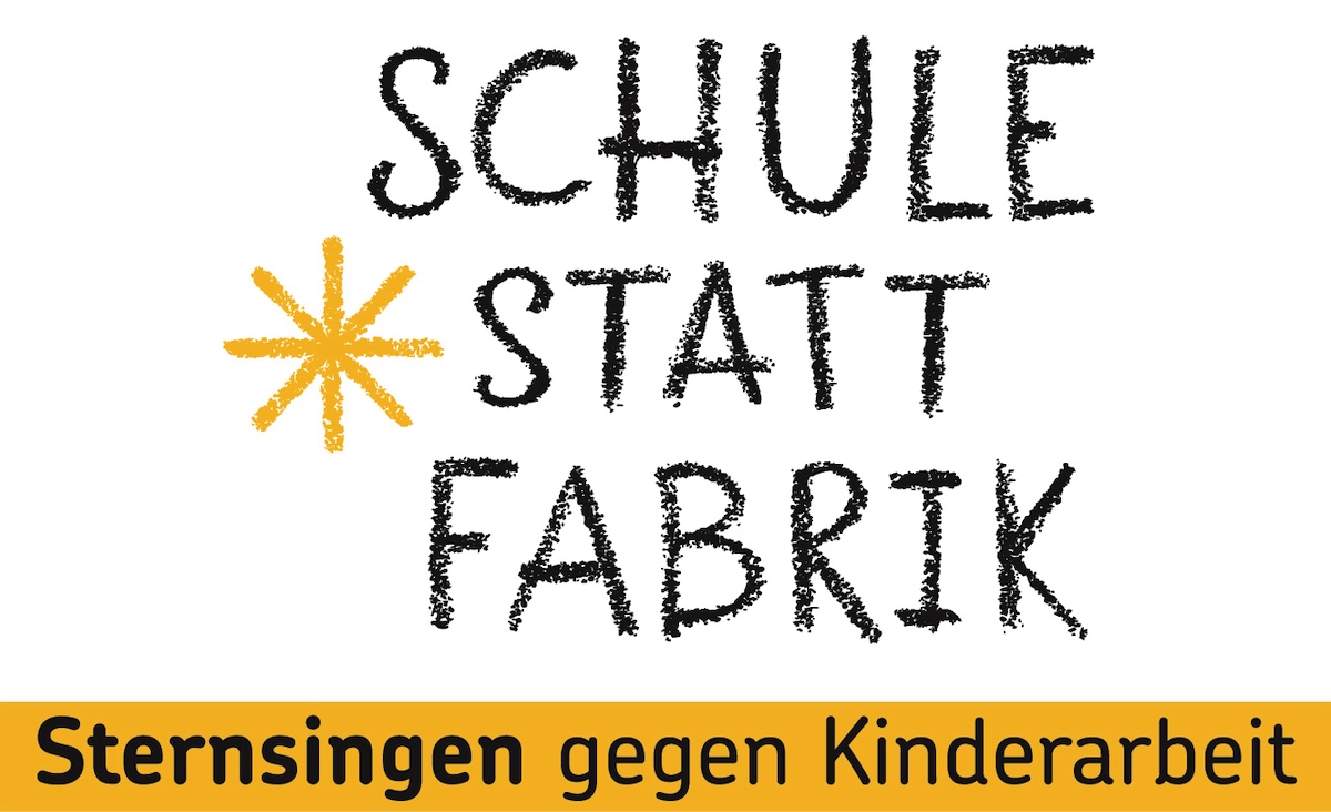 Schule statt Fabrik. Sternsingen gegen Kinderarbeit.