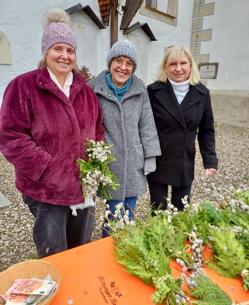 Palmbuschen-Aktion in Vogtareuth